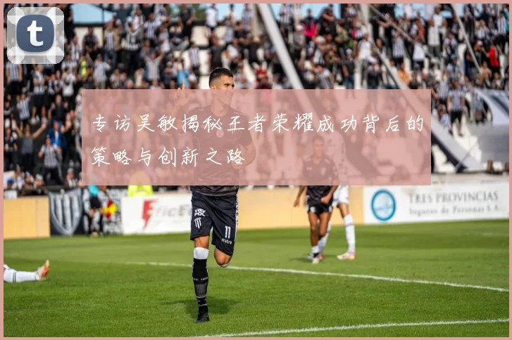 专访吴敏揭秘王者荣耀成功背后的策略与创新之路